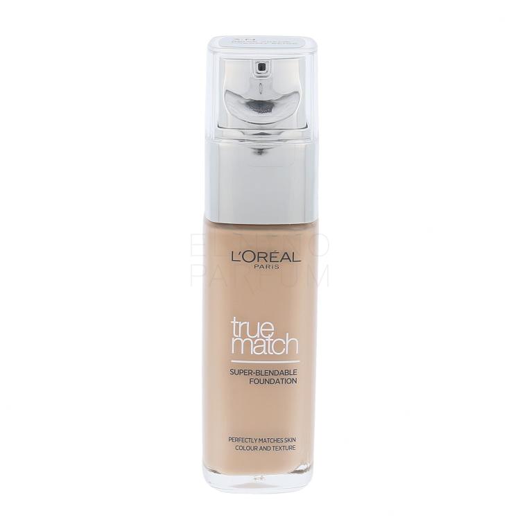 L&#039;Oréal Paris True Match Super-Blendable Foundation Podkład dla kobiet 30 ml Odcień 3.N