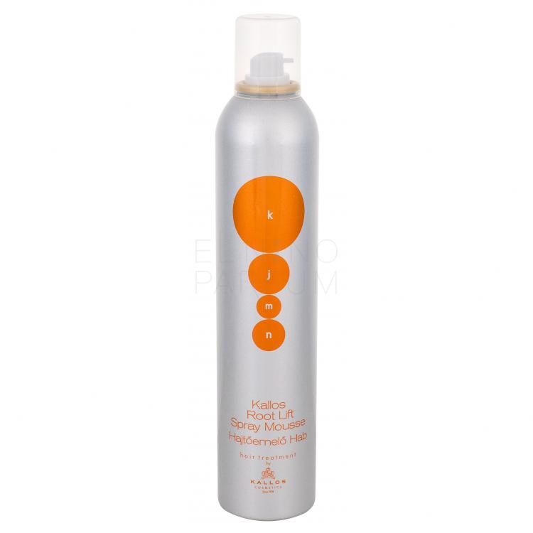 Kallos Cosmetics KJMN Root Lift Spray Mousse Pianka do włosów dla kobiet 300 ml
