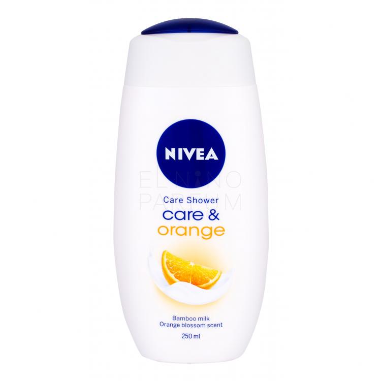 Nivea Care &amp; Orange Żel pod prysznic dla kobiet 250 ml