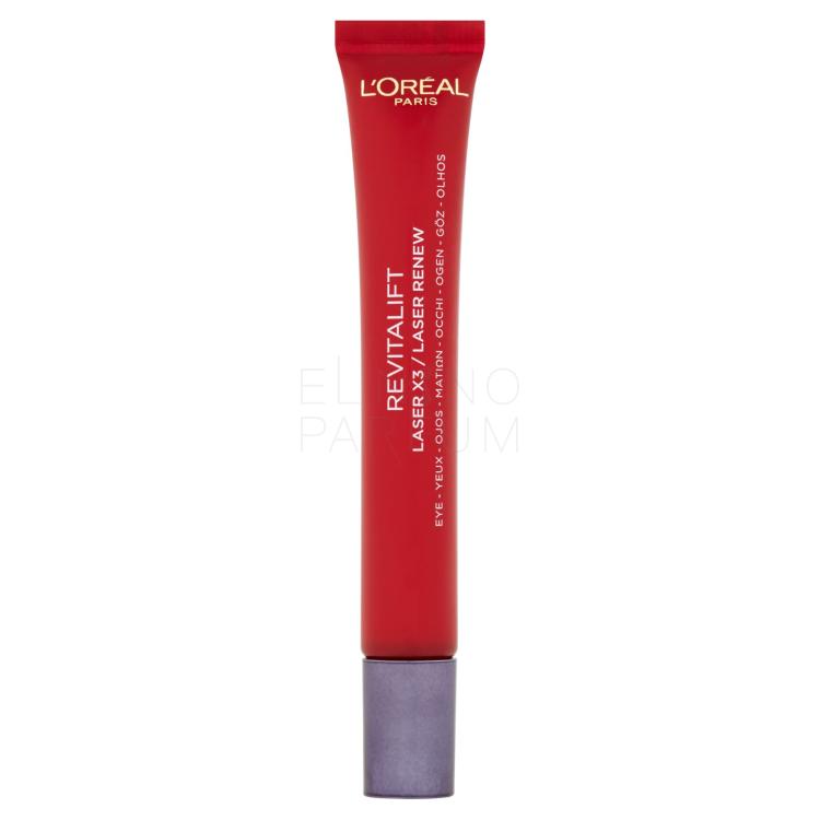 L&#039;Oréal Paris Revitalift Laser X3 Anti-Ageing Power Eye Cream Krem pod oczy dla kobiet 15 ml