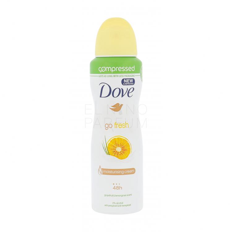 Dove Go Fresh Grapefruit &amp; Lemongrass 48h Antyperspirant dla kobiet 125 ml