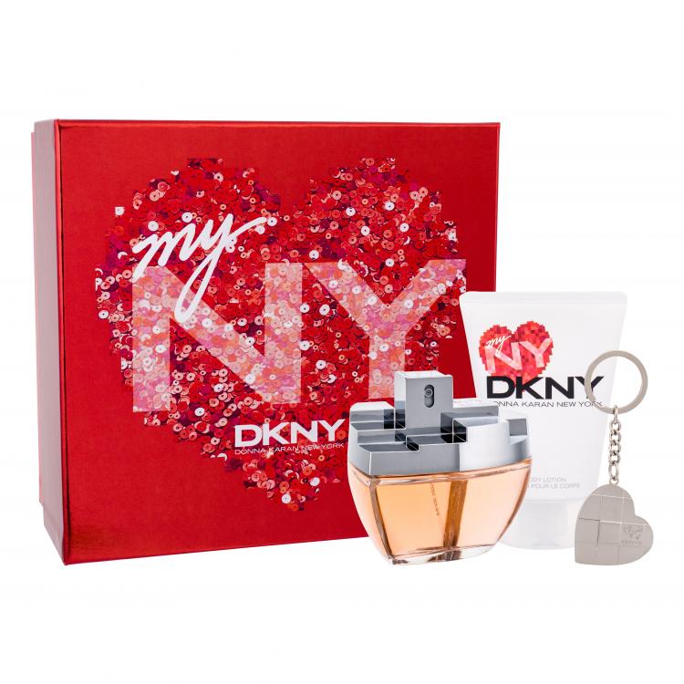 DKNY DKNY My NY Zestaw Edp 100 ml + Mleczko do ciała + Breloczek