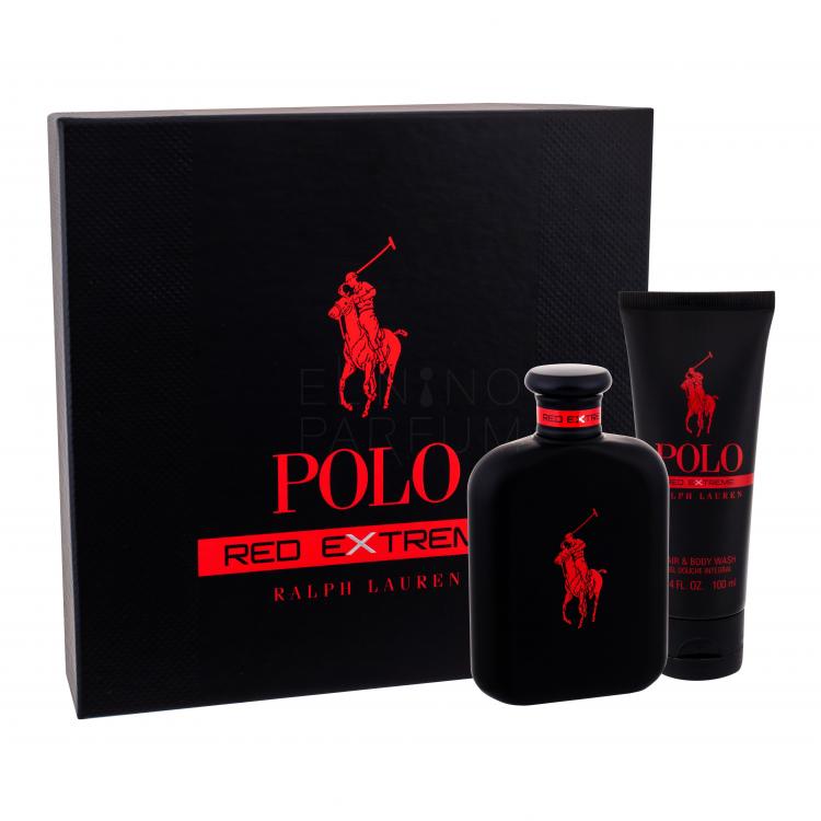 Ralph Lauren Polo Red Extreme Zestaw Perfumy 125 ml + Żel pod prysznic 100 ml