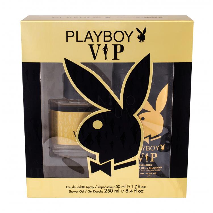 Playboy VIP For Him Zestaw Edt 50 ml + Żel pod prysznic 250 ml
