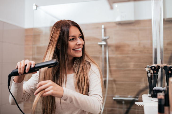 Prostowanie włosów