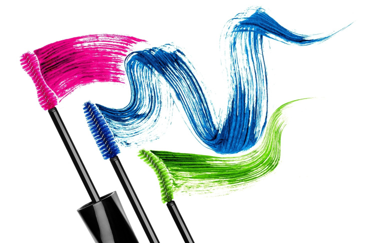 Kolorowe tusze do rzęs